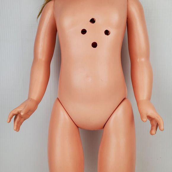 Vintage Eegees 30" Talking Pull String Doll with Outfit WORKS - Picture 10 of 16